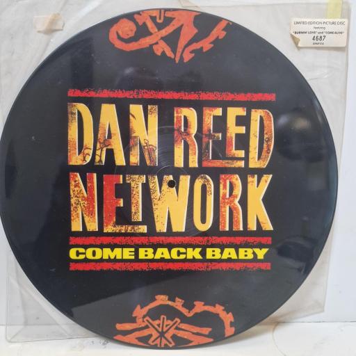 DAN REED NETWORK Come Back Baby DRNP 212 12” NUMBERED PICTURE DISC