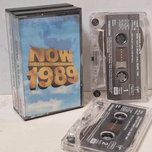 VARIOUS Now That’s What I Call Music! TC NOW 1989 CASSETTE