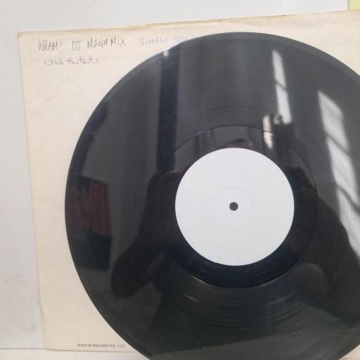 WHAM! Club Fantastic Megamix TA 3586 12” SINGLE
