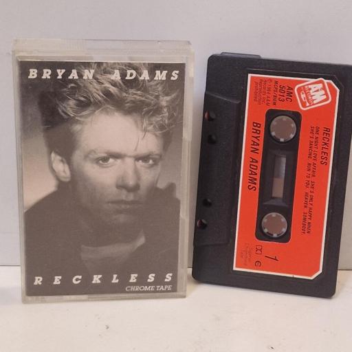 BRYAN ADAMS Reckless AMC 5013 CASSETTE