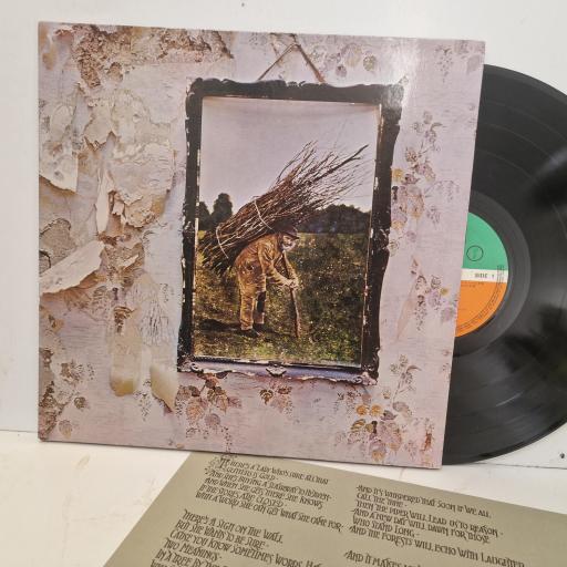 LED ZEPPELIN FOUR IV 4 UNTITLED ATL 50 008 12” LP