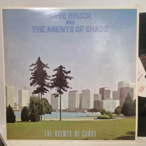 DAVE BROCK & THE AGENTS OF CHAOS The Agents Of Chaos SHARP 042 12” LP