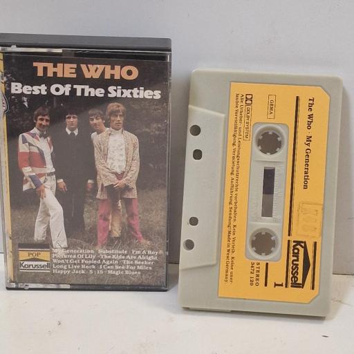 THE WHO Best Of The Sixties 3472 120 CASSETTE