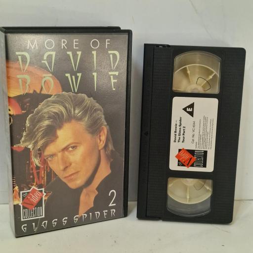DAVID BOWIE (More Of) Glass Spider VC 4044 VHS