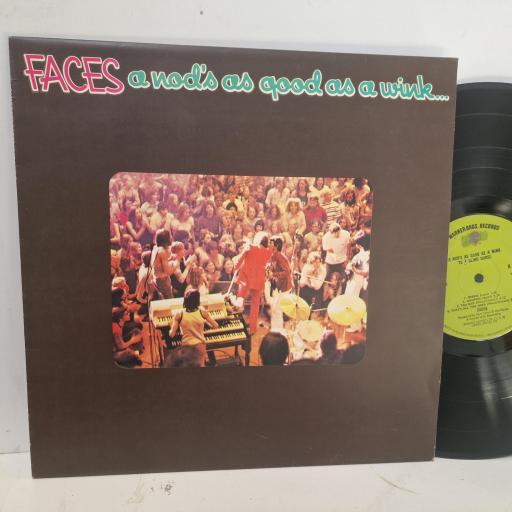 FACES A Nod's As Good As A Wink...To A Blind Horse K 56006 12” LP