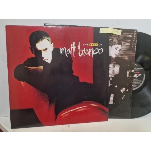 MATT BIANCO The Best Of Matt Bianco, WX376 12” LP