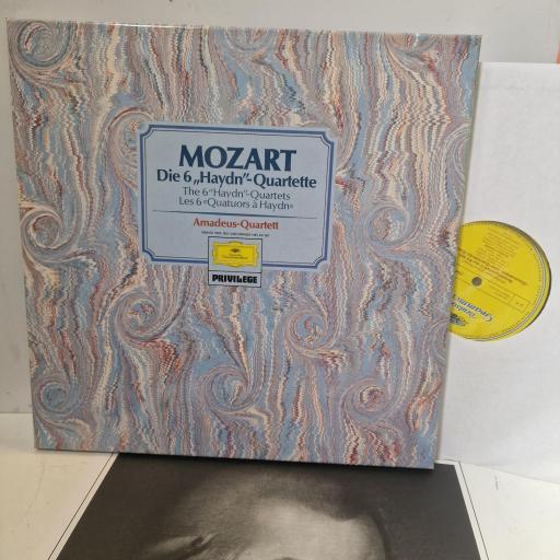 MOZART AMADEUS-QUARTETT Die 6 "Haydn"-Quartette 2733 012 12" BOX SET