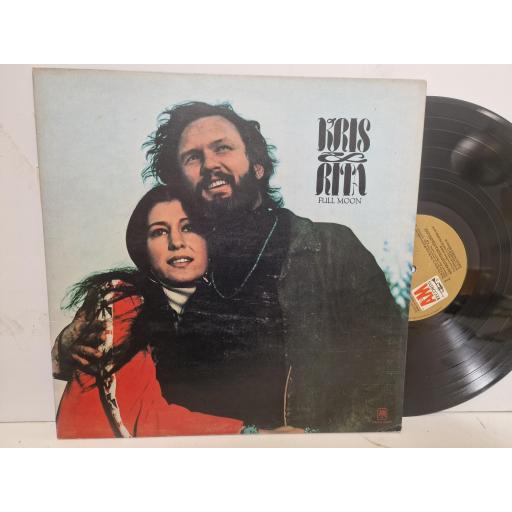 KRIS KRISTOFFERSON & RITA COOLIDGE Full Moon AMLH 64403 12” LP