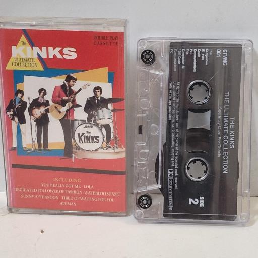 THE KINKS The Ultimate Collection CTVMC 001 CASSETTE