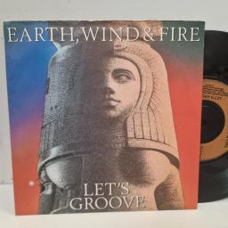 EARTH WIND AND FIRE Let’s Groove CBS A1679 7” SINGLE