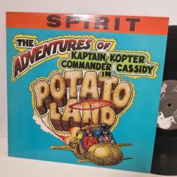 SPIRIT The Adventures Of Kaptain Kopter & Commander Cassidy In Potato Land BEGA 23 12” LP
