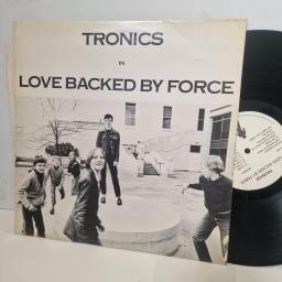 TRONICS Love Backed By Force BEALIEN 3 12" LP