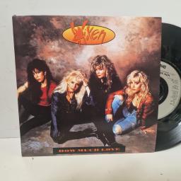 VIXEN How Much Love MT 87 7” SINGLE