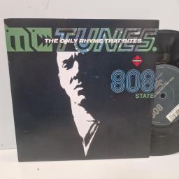MC TUNES vs 808 STATE The Only Rhyme That Bites ZANG 3 7” SINGLE
