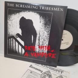 THE SCREAMING TRIBESMEN Date With A Vampyre CA 121 12” EP WITH NEWSPAPER INSERT