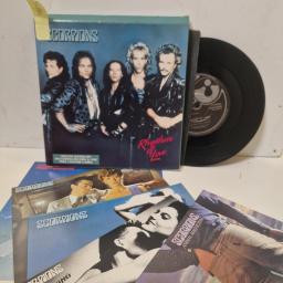 SCORPIONS Rhythm Of Love HARX 5240 7” BOX SET