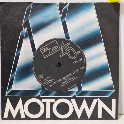 STEVIE WONDER You Are The Sunshine Of My Life TMG 852 7” SINGLE