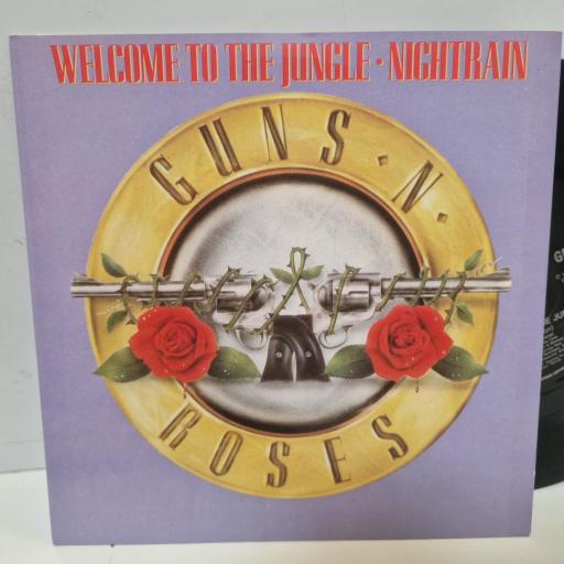 GUNS N’ ROSES Welcome To The Jungle / Nightrain GEF 47 7” SINGLE