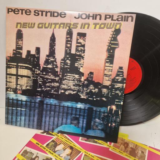 PETE STRIDE / JOHN PLAIN New Guitars In Town BEGA 17 12” LP