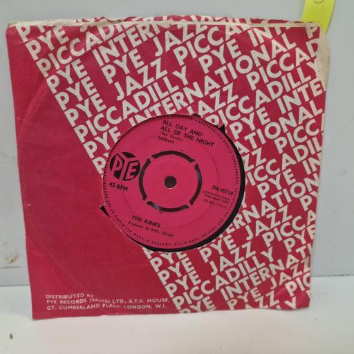 THE KINKS All Day And All Of The Night 7N.15714 7” SINGLE