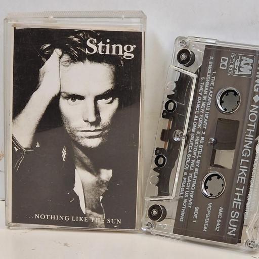 STING Nothing Like The Sun AMC 6402 CASSETTE