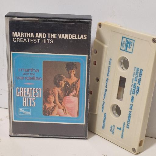 MARTHA AND THE VANDELLAS Greatest Hits CSTMS 5042 CASSETTE