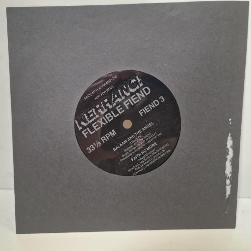 BALAAM AND THE ANGEL / FAITH NO MORE It Goes On / Sweet emotion FIEND 3 7” FLEXI-DISC