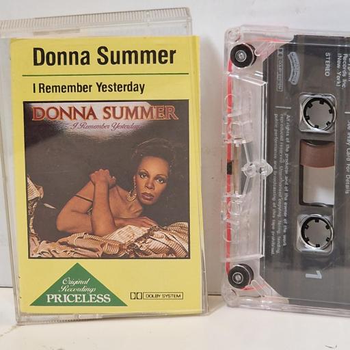 DONNA SUMMER I Remember Yesterday PRIMC 3 CASSETTE