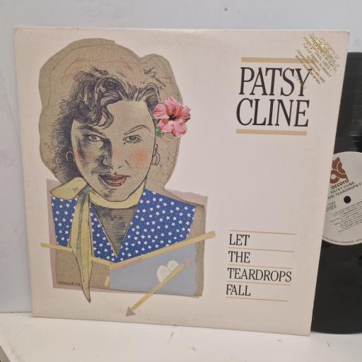 PATSY CLINE Let The TearDrops Fall SN 7153 12” LP Promo copy.