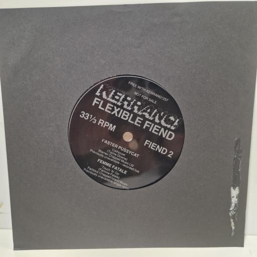 FASTER PUSSYCAT / FEMME FATALE Cathouse / Touch ‘N’ Go FIEND 2 7” FLEXI-DISC