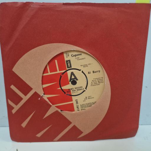AL BARRY Capone 7” SINGLE (PROMO)