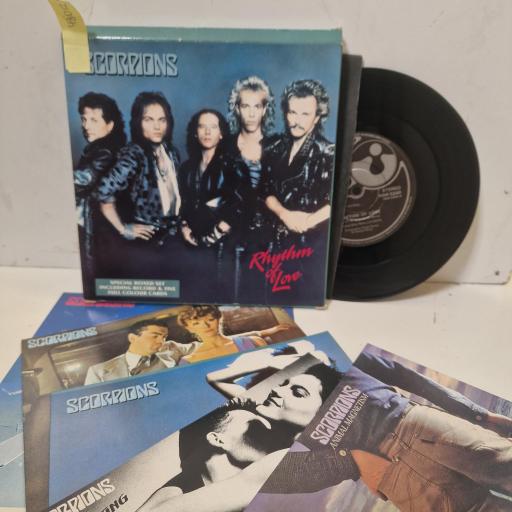 SCORPIONS Rhythm Of Love HARX 5240 7” BOX SET
