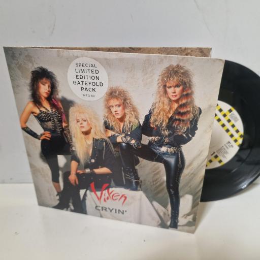 VIXEN Cryin’ MTG 60 7” SINGLE