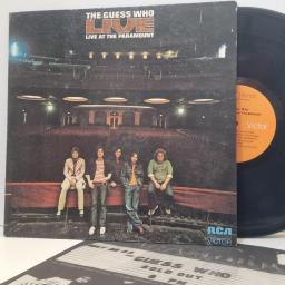 THE GUESS WHO Live At The Paramount LSP-4779 12” LP