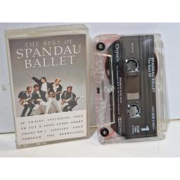 SPANDAU BALLET The Best Of ZCHR 1894 CASSETTE