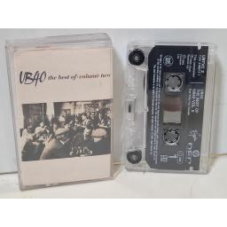 UB40 The Best Of UB40 – Volume Two UBTVC2 CASSETTE