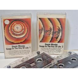 STEVIE WONDER Songs In The Key Of Life Vol. 1 &2 530 034-4 CASSETTE