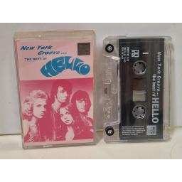 HELLO New York Groove … The Best Of Hello MCTC 112 CASSETTE