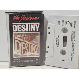 THE JACKSONS Destiny EPC 40 32365 CASSETTE