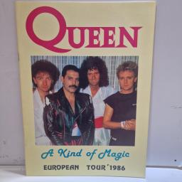 QUEEN A Kind Of Magic European Official tour program 1986.