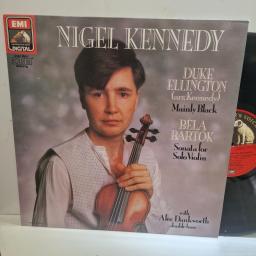 NIGEL KENNEDY, DUKE ELLINGTON, BÉLA BARTÓK Sonata For Solo Violin / Mainly Black EL 27 0538 1 12” LP