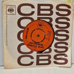 BOB DYLAN Subterranean Homesick Blues 201753 7” SINGLE