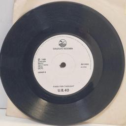 UB40 King / Food For Thought GRAD 6 7” SINGLE