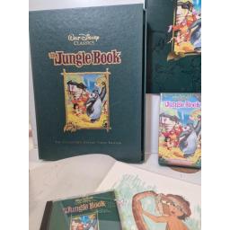 VARIOUS The Jungle Book – The Collector’s Deluxe Video Edition D241572 CD/VHS BOX SET
