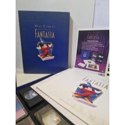 LEOPOLD STOWOLSKI and THE PHILADELPHIA ORCHESTRA Walt Disney’s Masterpiece Fantasia HV-5832 CD/VHS BOX SET