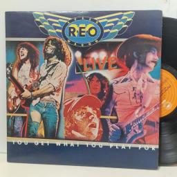 REO SPEEDWAGON You Get What You Pay For EPC 88265 12” LP