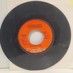 THE BEATLES A Hard Day’s Night 5222 7” SINGLE
