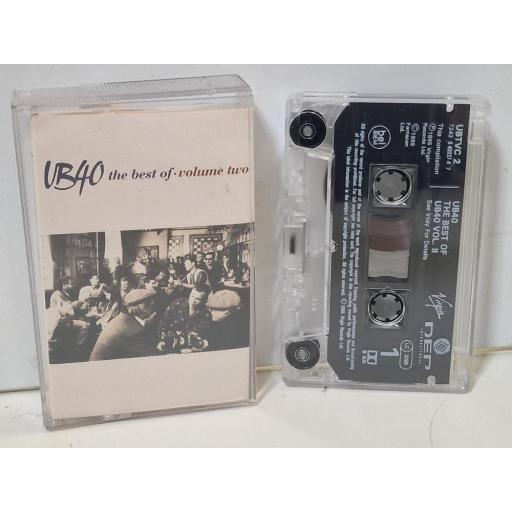 UB40 The Best Of UB40 – Volume Two UBTVC2 CASSETTE