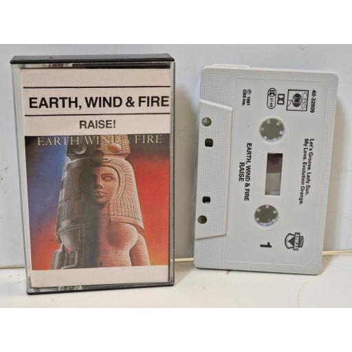 EARTH WIND & FIRE Raise! 40-32809 CASSETTE