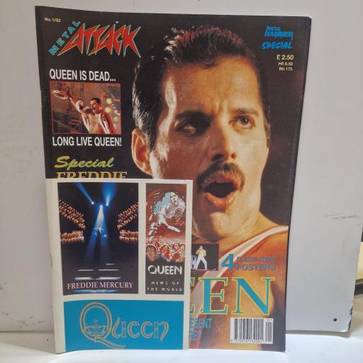 METAL ATTACK Queen Special Magazine 1990